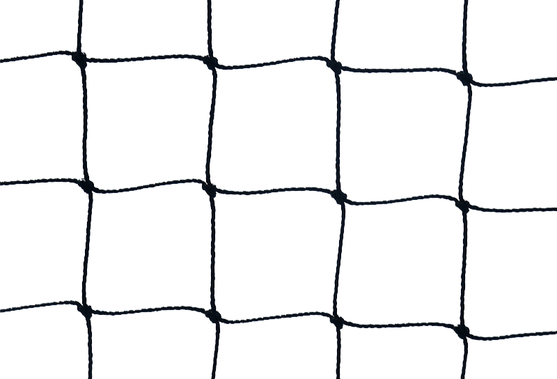 2mm Black Hockey Nets  (Pair)