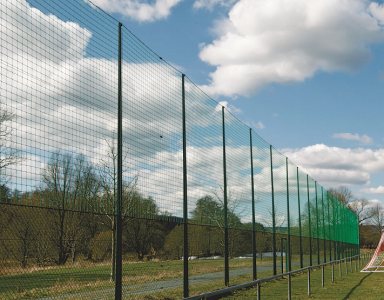 Ball Stop Sports Netting For Football & Rugby (120mm Mesh)