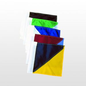 Two Coloured Corner Flags (each)