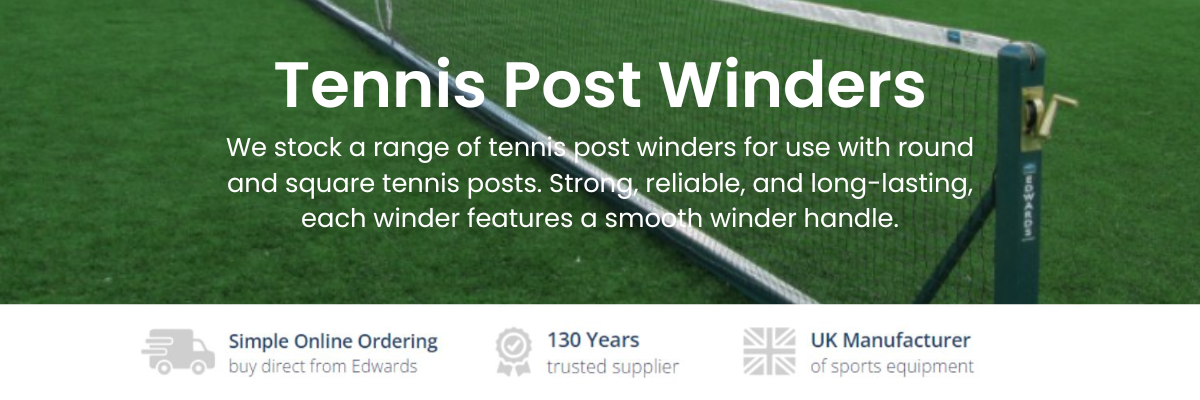 Tennis Post Brass Winders