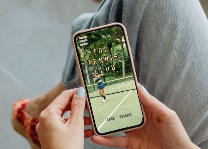 Tennis club social events and activities