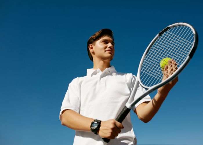 can you practice tennis at home?
