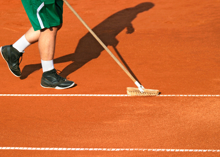 tennis court maintenance