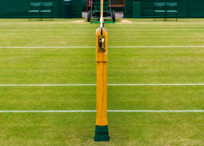lawn tennis court